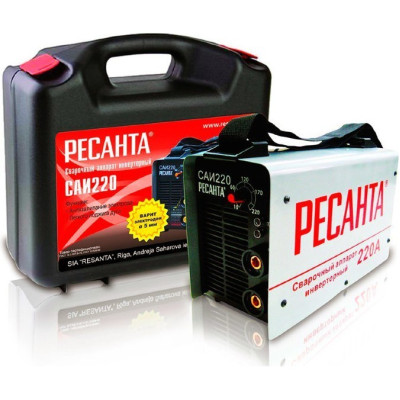 Сварочный аппарат РЕСАНТА САИ-220 в кейсе